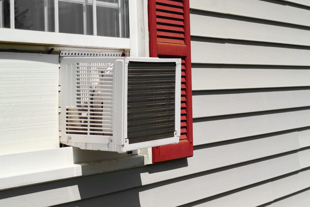 Window mounted ac unit